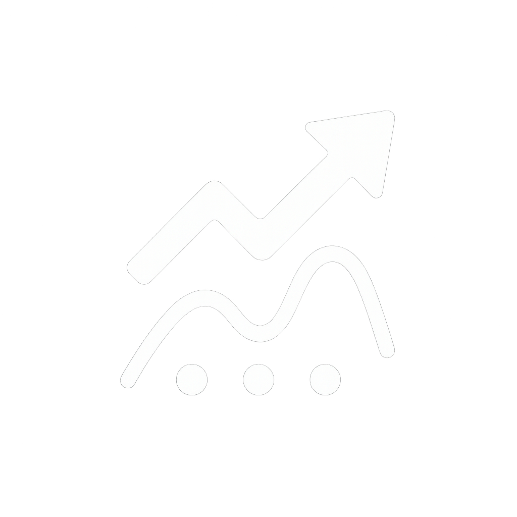 white icon that shows momentum and upward arrow movement-1
